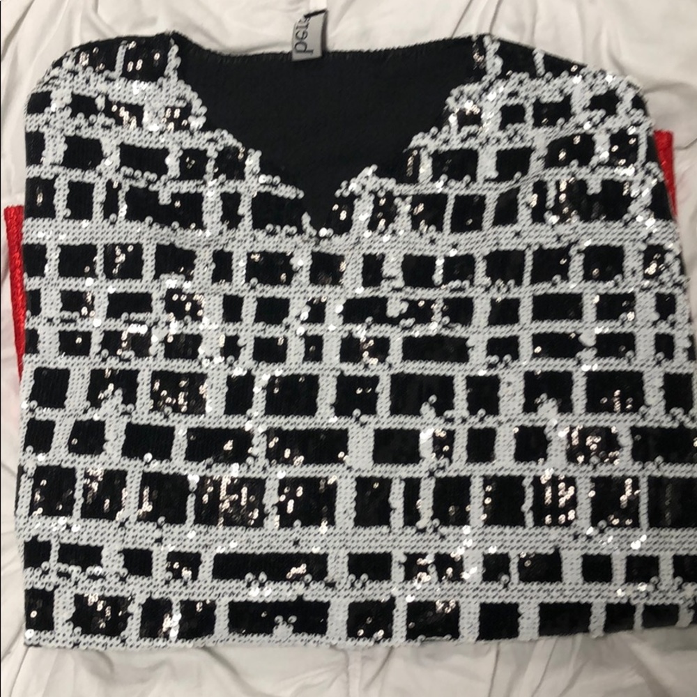 Berek Designer Sequin Blouse XL/XXL